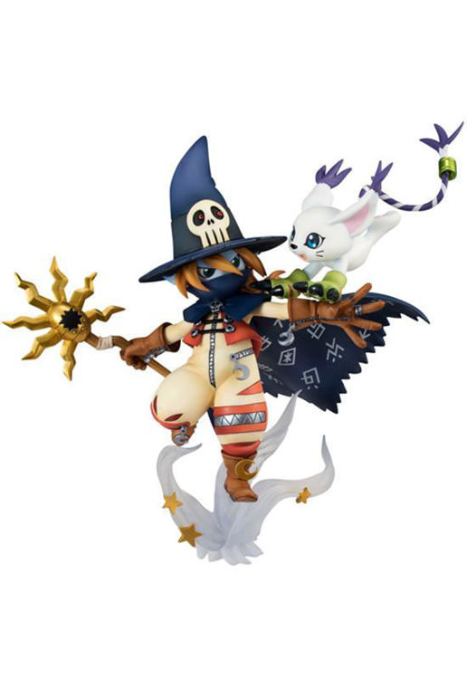 Digimon - Figurine Wizarmon & Tailmon