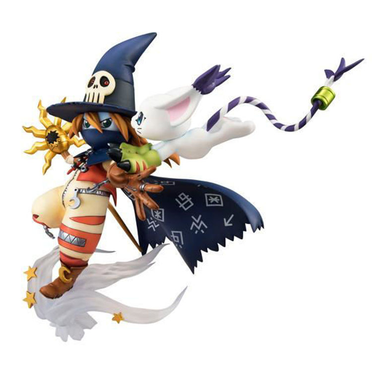 Digimon - Figurine Wizarmon & Tailmon