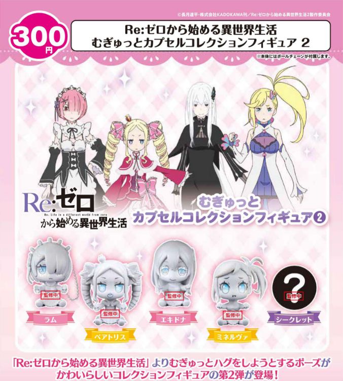 Gachapon - Re Zero kara Hajimeru Isekai Seikatsu