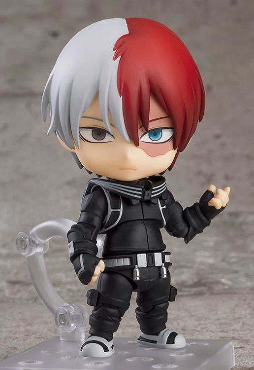 My Hero Academia The Movie : World Heroes' - 1693 Nendoroid Shoto Todoroki : Stealth Suit Ver.