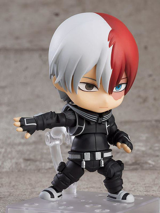 My Hero Academia The Movie : World Heroes' - 1693 Nendoroid Shoto Todoroki : Stealth Suit Ver.