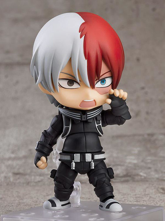 My Hero Academia The Movie : World Heroes' - 1693 Nendoroid Shoto Todoroki : Stealth Suit Ver.