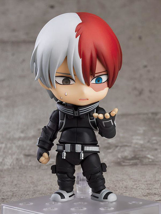 My Hero Academia The Movie : World Heroes' - 1693 Nendoroid Shoto Todoroki : Stealth Suit Ver.