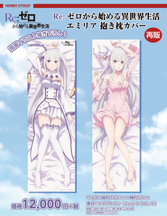 Re:Zero -Starting Life in Another World- Dakimakura Emilia