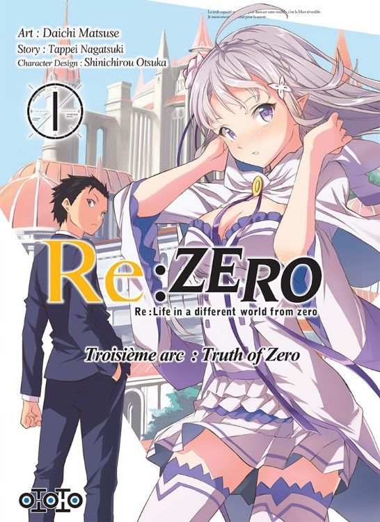 Re:Zero - Re:Life in a Different World From Zero - Troisième Arc Tome 01