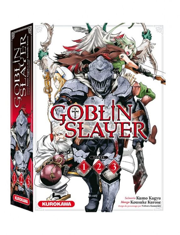 Goblin Slayer Coffret Tome 01 a 03
