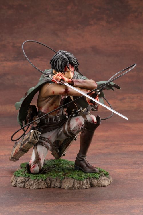 Attack on Titan - Figurine ARTFX J Levi Fortitude Ver. (Kotobukiya)