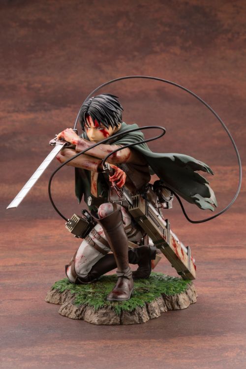 Attack on Titan - Figurine ARTFX J Levi Fortitude Ver. (Kotobukiya)