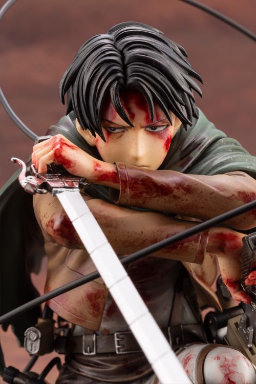 Attack on Titan - Figurine ARTFX J Levi Fortitude Ver. (Kotobukiya)