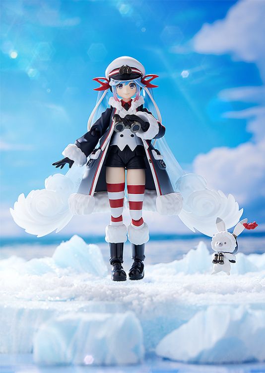 Vocaloid - EX-066 Figma Hatsune Miku Snow, Grand Voyage Ver.