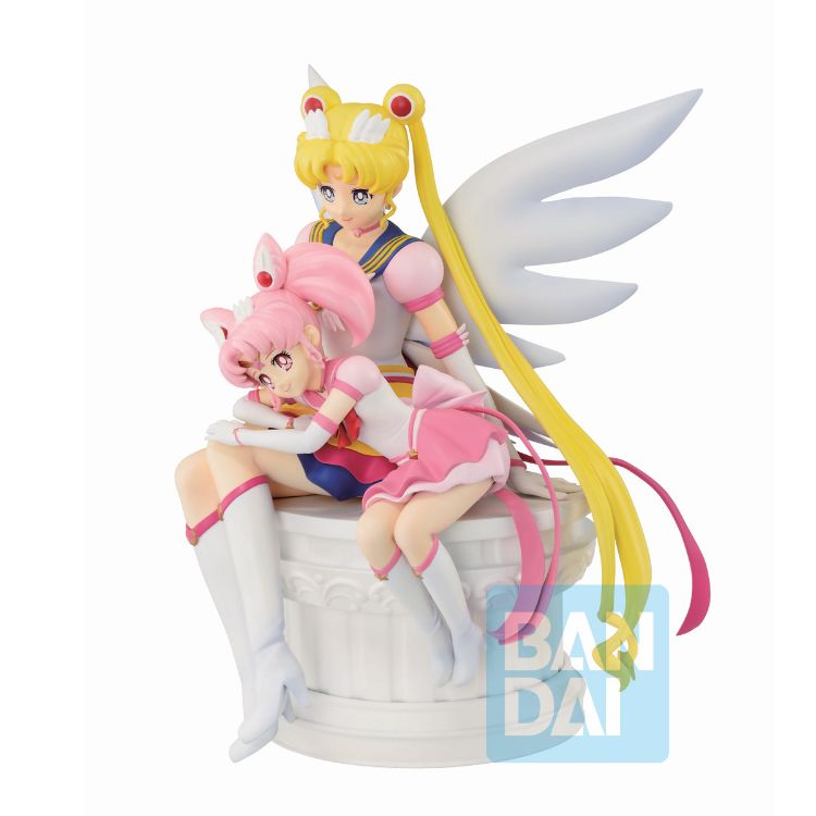 Pretty Guardians Sailor Moon Eternal - Figurine Eternal Sailor Moon & Eternal Sailor Chibi Moon