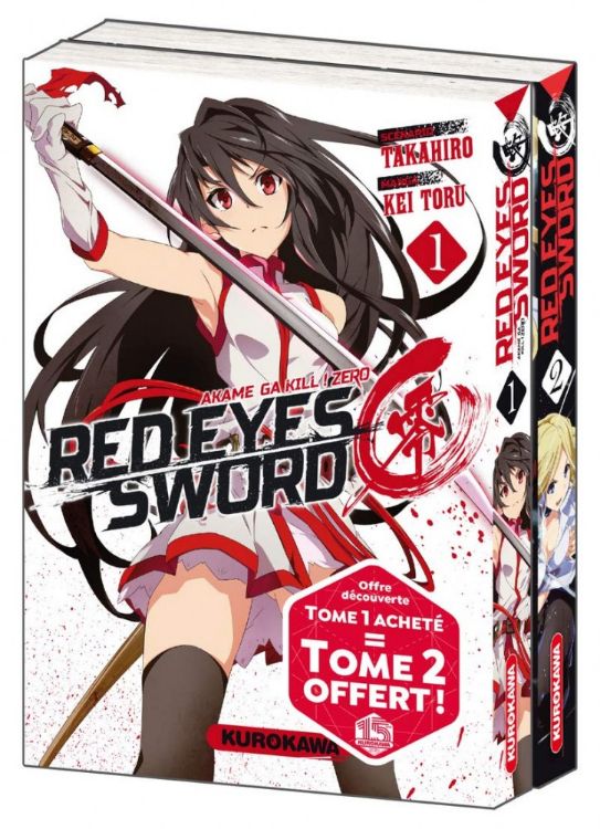 Red Eyes Sword - Akame ga Kill ! Zero Coffret Tome 01 & 02