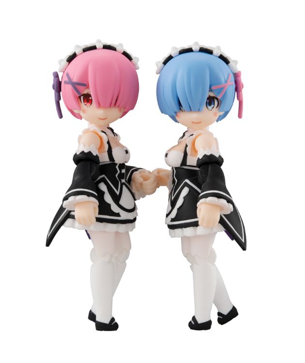 Re Zero -Starting Life in Another World- Figurine Ram, Rem & Emilia