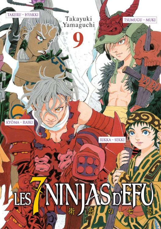 Les 7 Ninjas d'Efu Tome 09