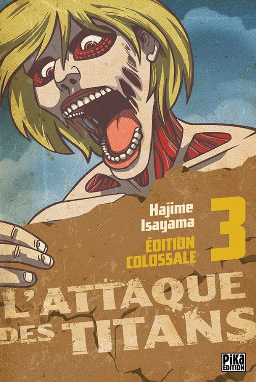 L attaque Des Titans Edition Colossale L'Attaque des Titans - Édition Colossale Tome 03|Anipassion-J