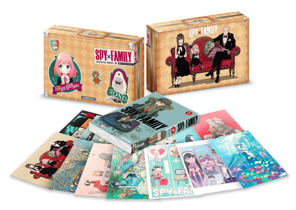 Spy X Family Tome 8 Collector Date De Sortie SPY X FAMILY Tome 08 - Édition Collector |Anipassion-J