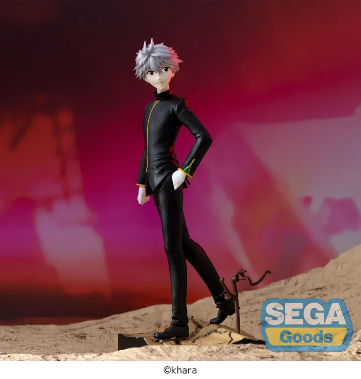 Evangelion  3 0 + 1.0 Thrice Upon a Time - Figurine Nagisa Kaworu Commander Uniform Ver. 0