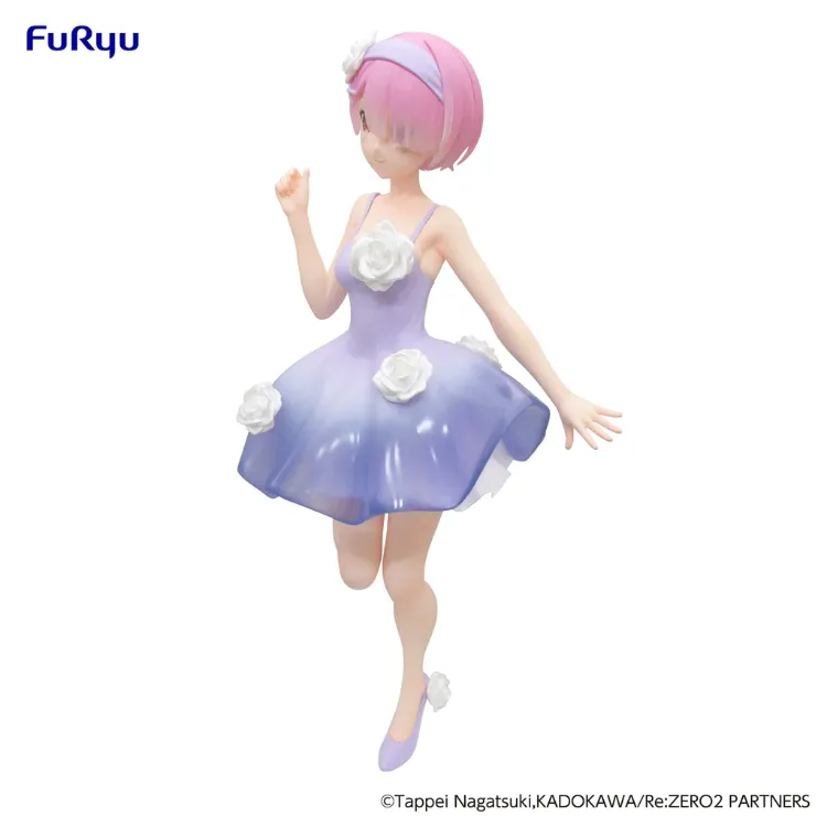 Re ZERO -Starting Life in Another World- Figurine Ram  Flower Dress Ver. (FuRyu) 0