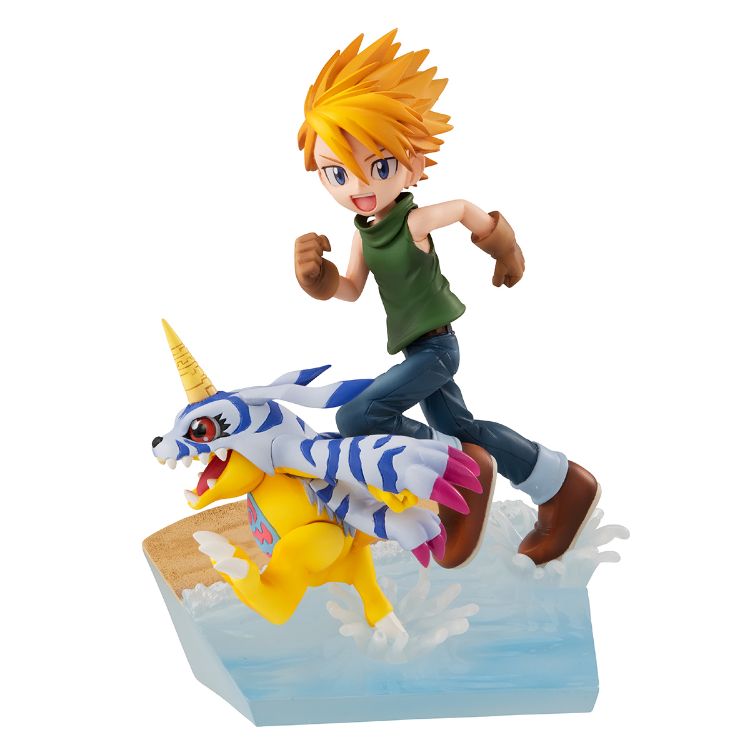 Digimon Adventure - Figurine Ishida Yamato & Gabumon (MegaHouse)