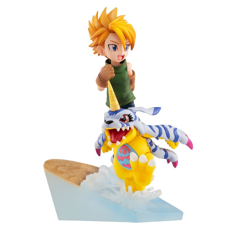 Digimon Adventure - Figurine Ishida Yamato & Gabumon (MegaHouse)