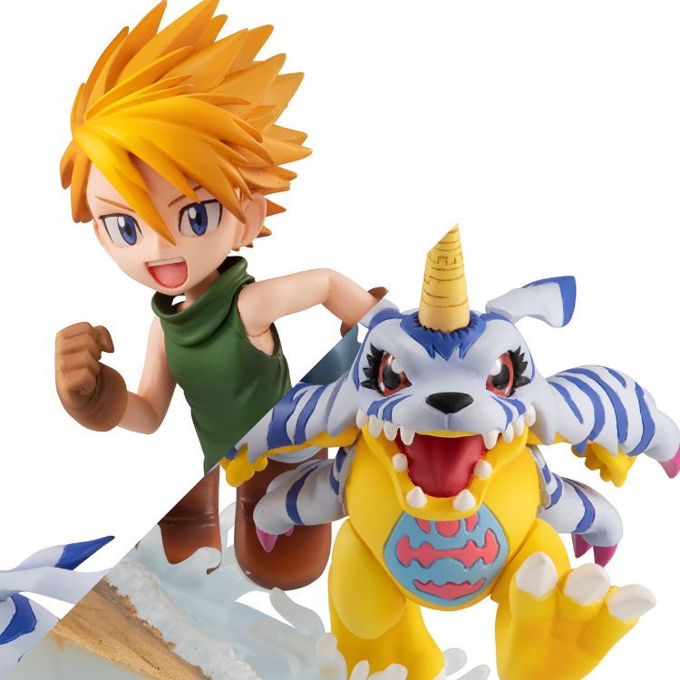 Digimon Adventure - Figurine Ishida Yamato & Gabumon (MegaHouse)