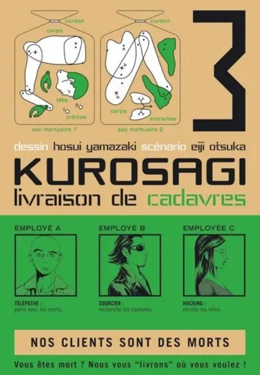 Kurosagi - Livraison De Cadavres Tome 03 (Occasion)