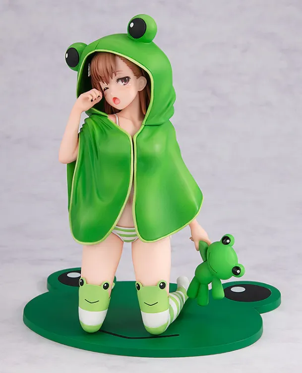 A Certain Scientific Railgun T - Figurine Misaka Mikoto Hoodie Look Gekota Ver. (Kadokawa)