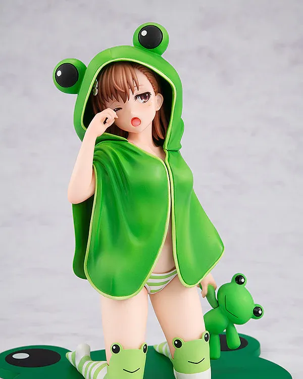 A Certain Scientific Railgun T - Figurine Misaka Mikoto Hoodie Look Gekota Ver. (Kadokawa)