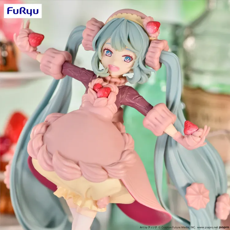 Piapro Characters - Figurine Hatsune Miku Strawberry Shortcake Ver. (FuRyu)