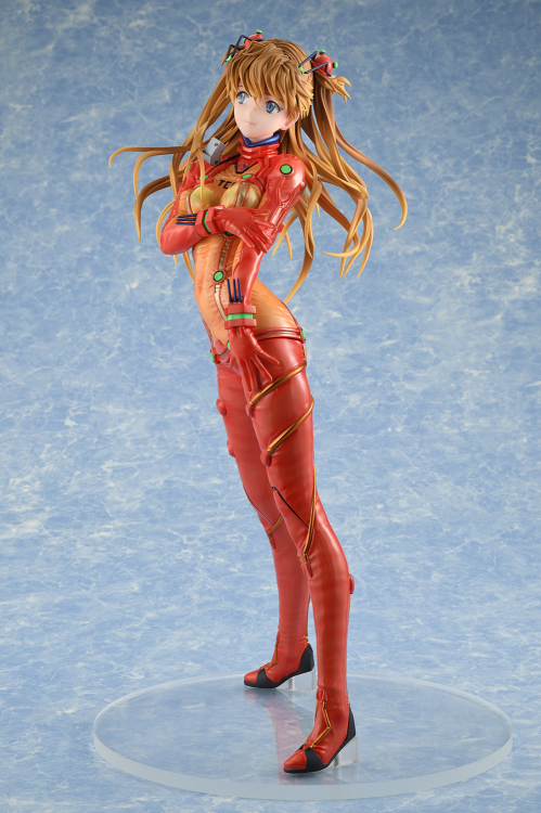 Evangelion - Figurine Souryuu Asuka Langley  Test Suit, Smile Ver. (Bell Fine)