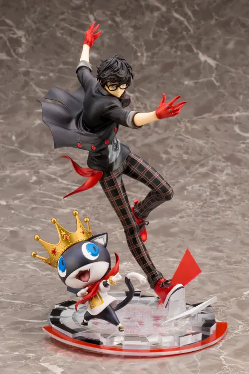 Persona 5 - Figurine Shujinkou & Morgana (Kotobukiya)