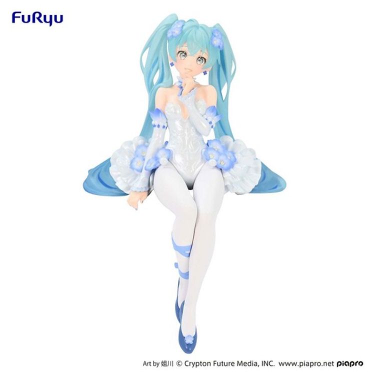 Vocaloid - Figurine Noodle Stopper Hatsune Miku Flower Fairy Nemophila (FuRyu) 