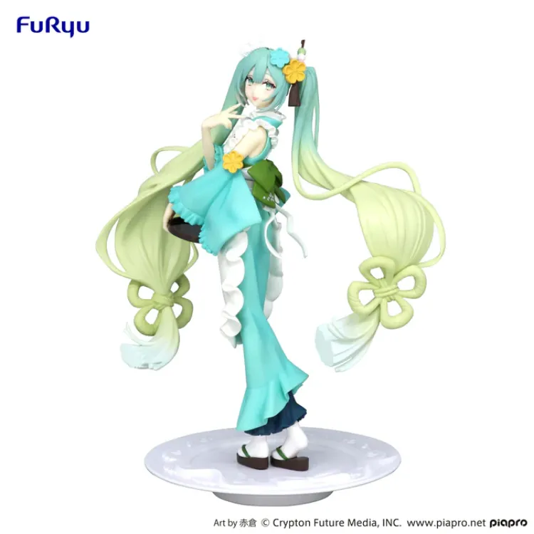 Piapro Characters - Figurine Hatsune Miku : Matcha Parfait, Hakka Ver. (FuRyu)