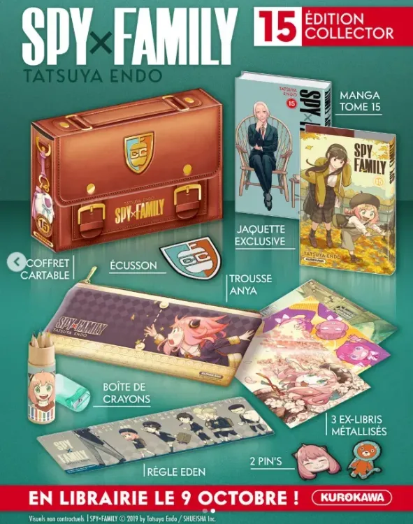 SPY X FAMILY Tome 15 - Édition Collector